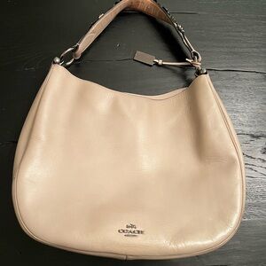 Coach Women's Tan Leather Hobo Bag